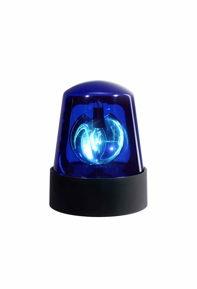 Visual Effects Police Becon Blue Dome