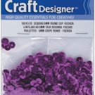 Darice Cupped Sequins Fuchsia 5mmÂ 
