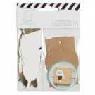 American Crafts Heidi Swapp Embellishment Feathers And Tags