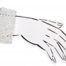 Darice VL5811AB Faceted Bead Wrist Corsage Bracelet, Aurora Borealis