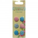 Trimcraft Forget-Me-Not Fabric Brads