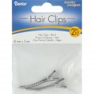 Darice Hair Clips Black 45 mm X 5 mm