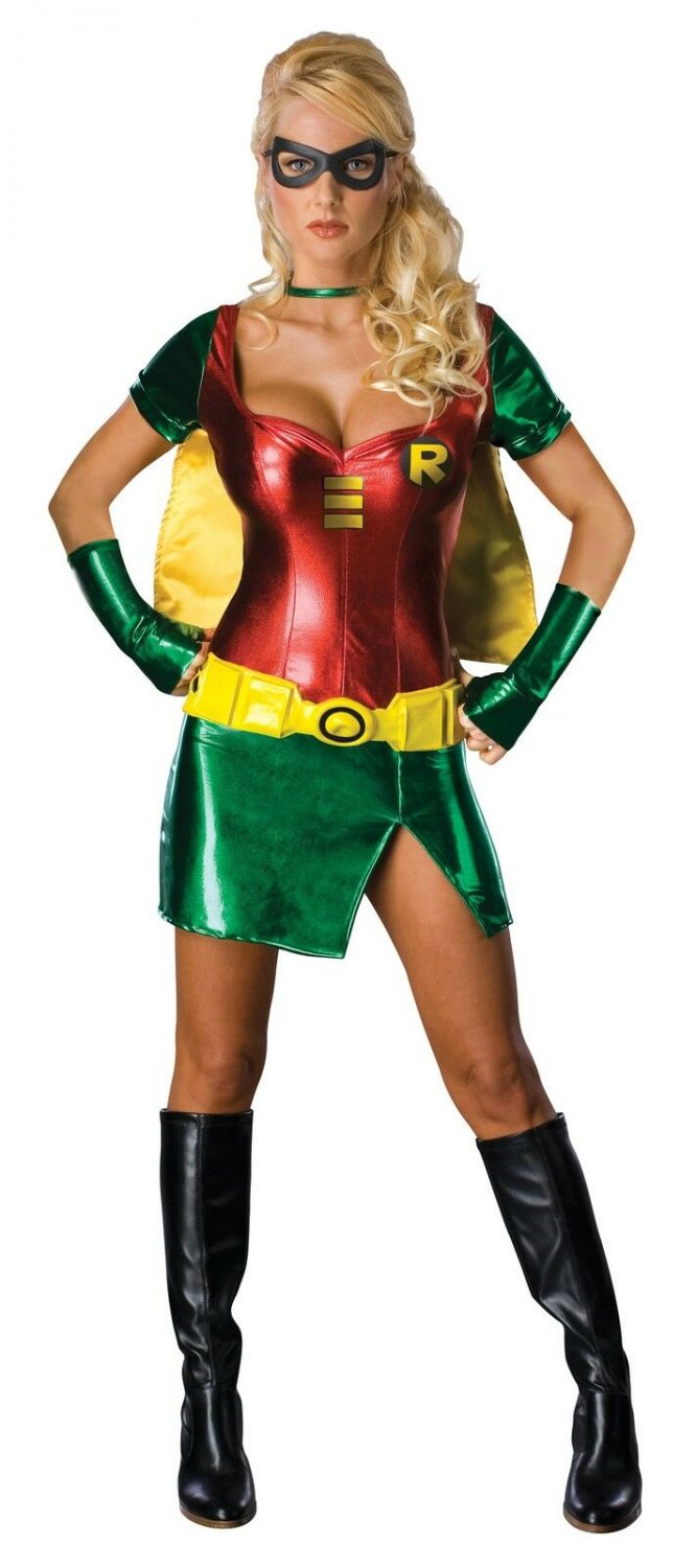 Rubies DC Comics Harley Quinn Deluxe Jumpsuit Costume Red Black Large