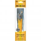 Royal Brush RSET-9123 Gold Taklon Value Pack Brush Set