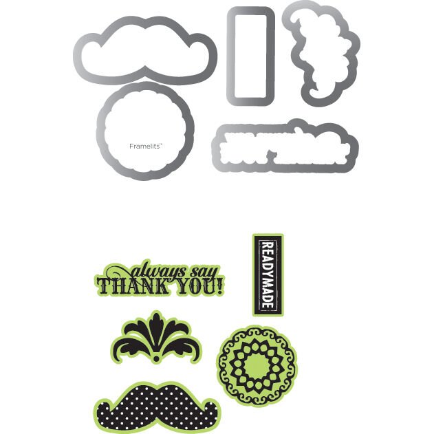Sizzix Framelits Die Set, Clear, Echo Park Times & Seasons #2
