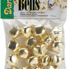 Darice Jingle Bells Gold 0.88"