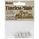 Darice Timeless Miniatures Pewter Beer Mugs