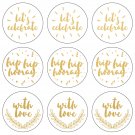 kaiser Craft Lucky Dip Collection Foil Stickers Lets Celebrate