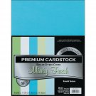 Darice Core'dinations Smooth Cardstock 8.5 X11 Inches Minty Fresh Assortment