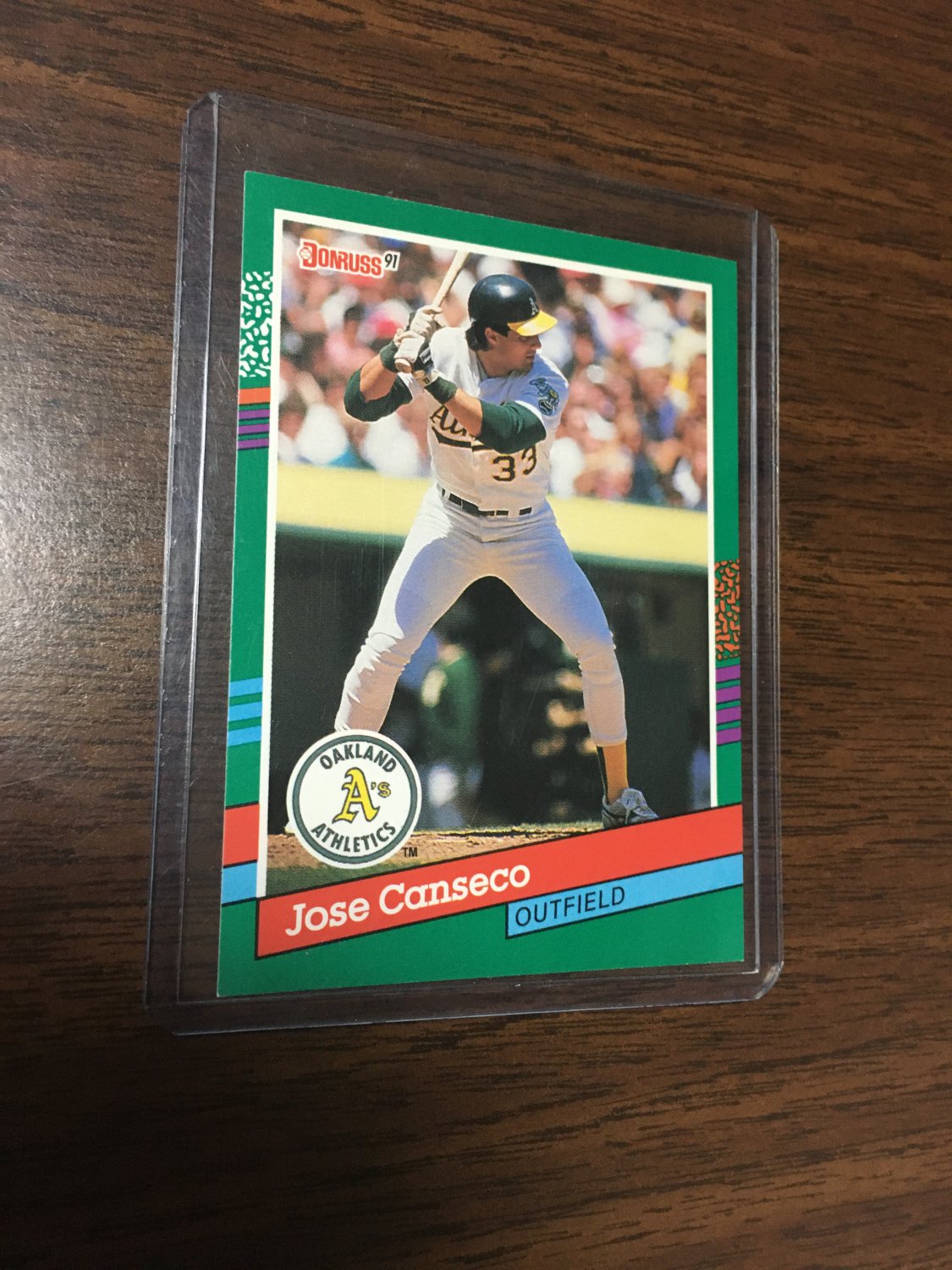1991 Donruss Jose Canseco #536