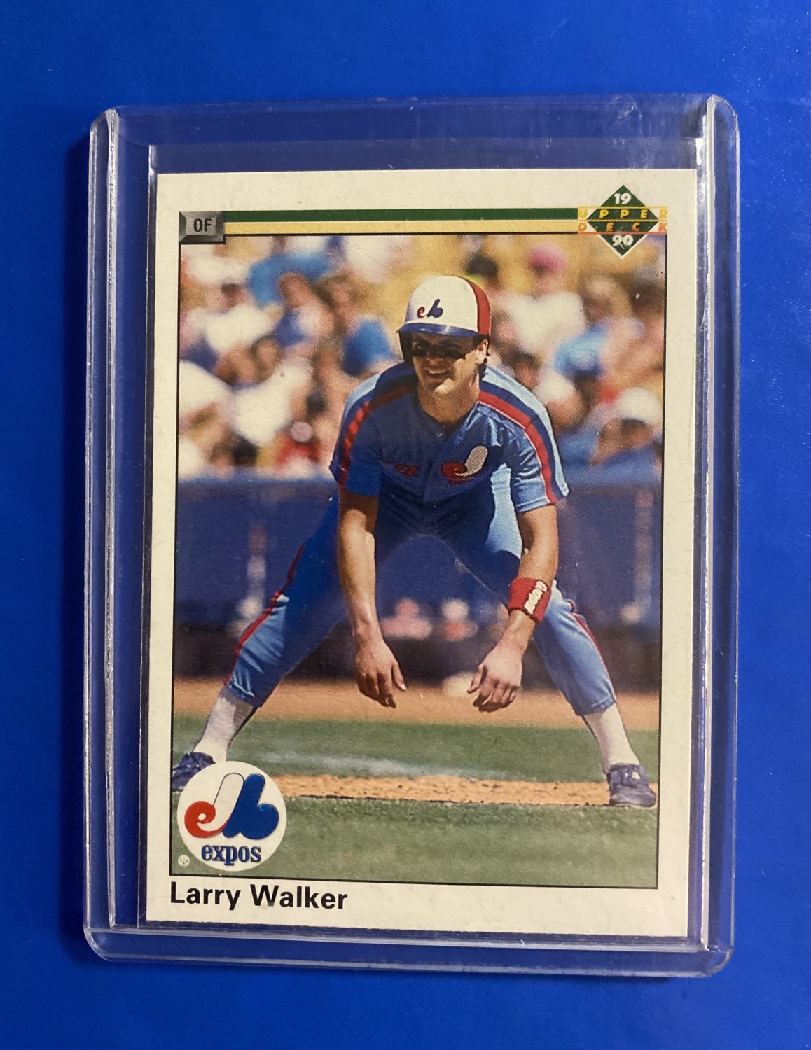 1990 Upper Deck Larry Walker #466 RC