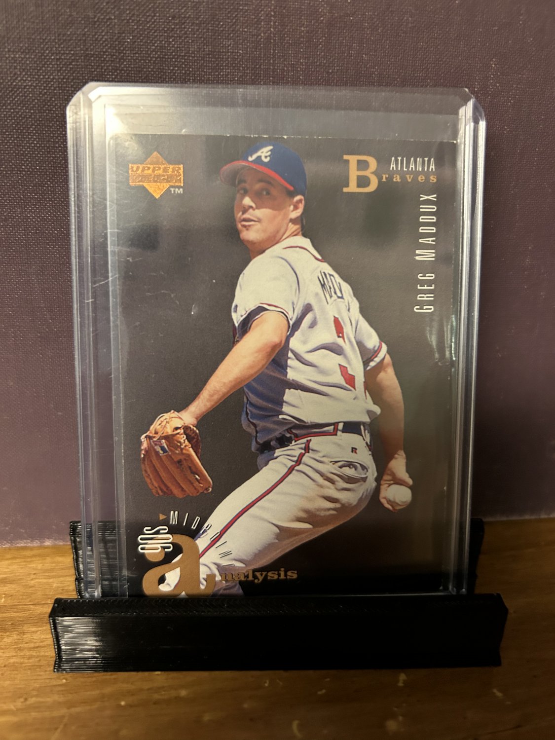 1995 Upper Deck Greg Maddux #101 90's Mid-Point Analysis