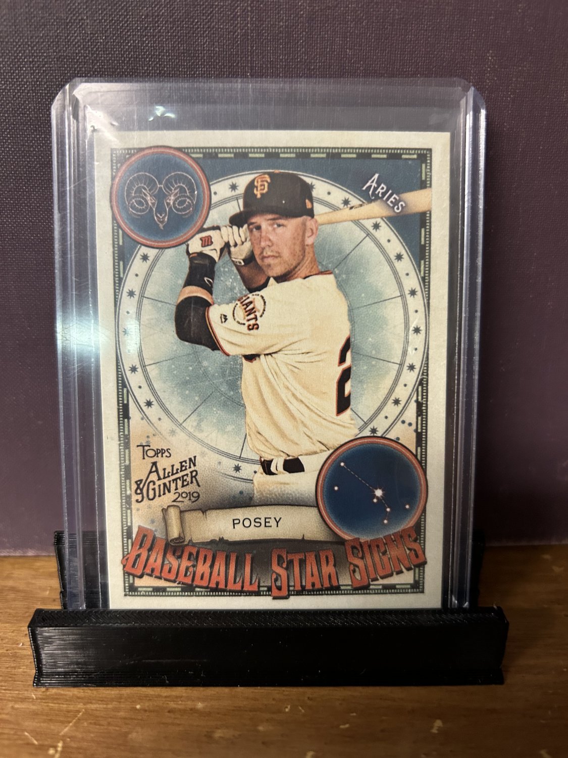 2019 Allen & Ginter Baseball Star Signs Buster Posey #BSS-43
