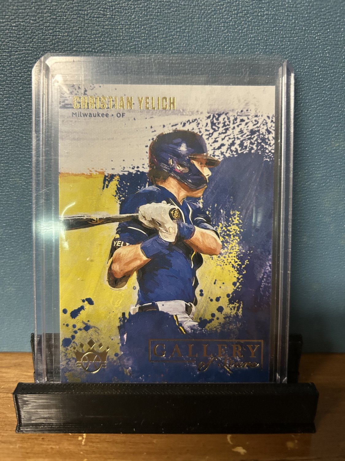 2021 Diamond Kings Gallery of Stars Christian Yelich #GS-15