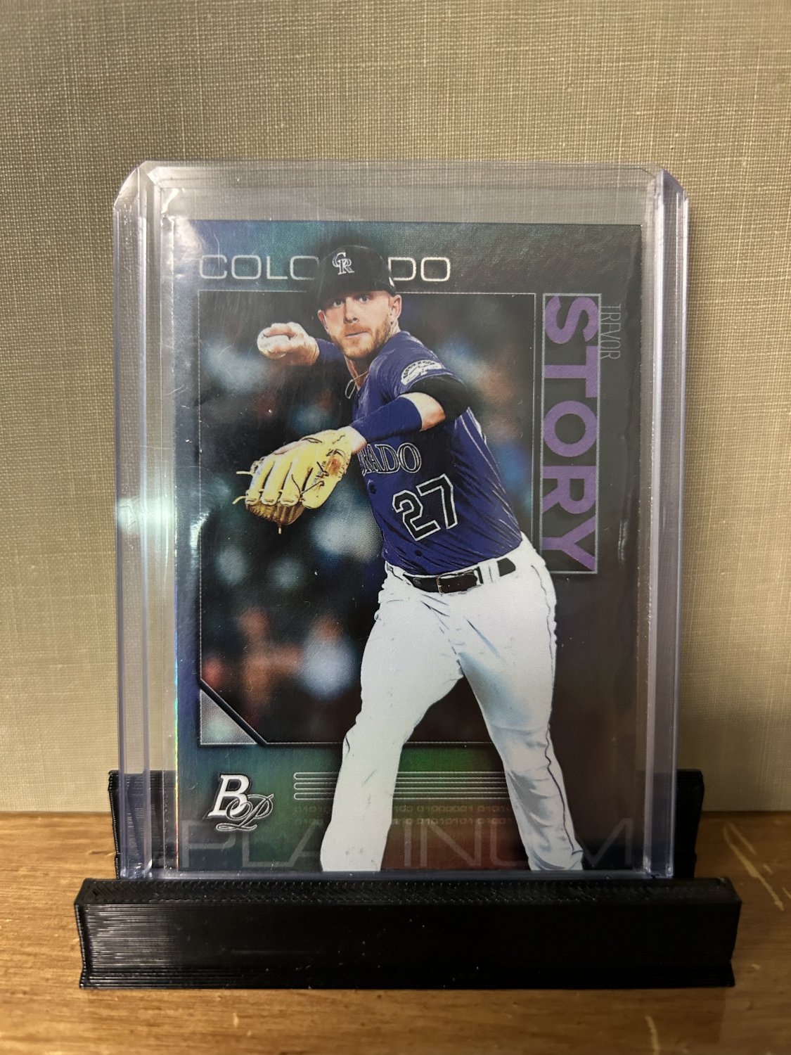 2020 Bowman Platinum Trevor Story #55