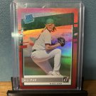2020 Donruss A.J. Puk #49 RC Holo Red Parallel