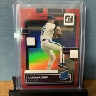 2022 Donruss Aaron Ashby #36 RC Holo Red Parallel