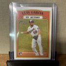 2021 Topps Heritage Luis Garcia #110 RC In Action