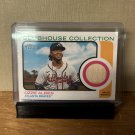 2022 Topps Heritage Clubhouse Collection Relics Ozzie Albies #CCR-OA