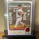 2022 Topps Heritage Kutter Crawford #519 RC