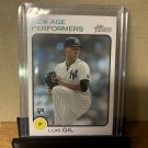 2022 Topps Heritage New Age Performers Luis Gil #NAP-21 RC
