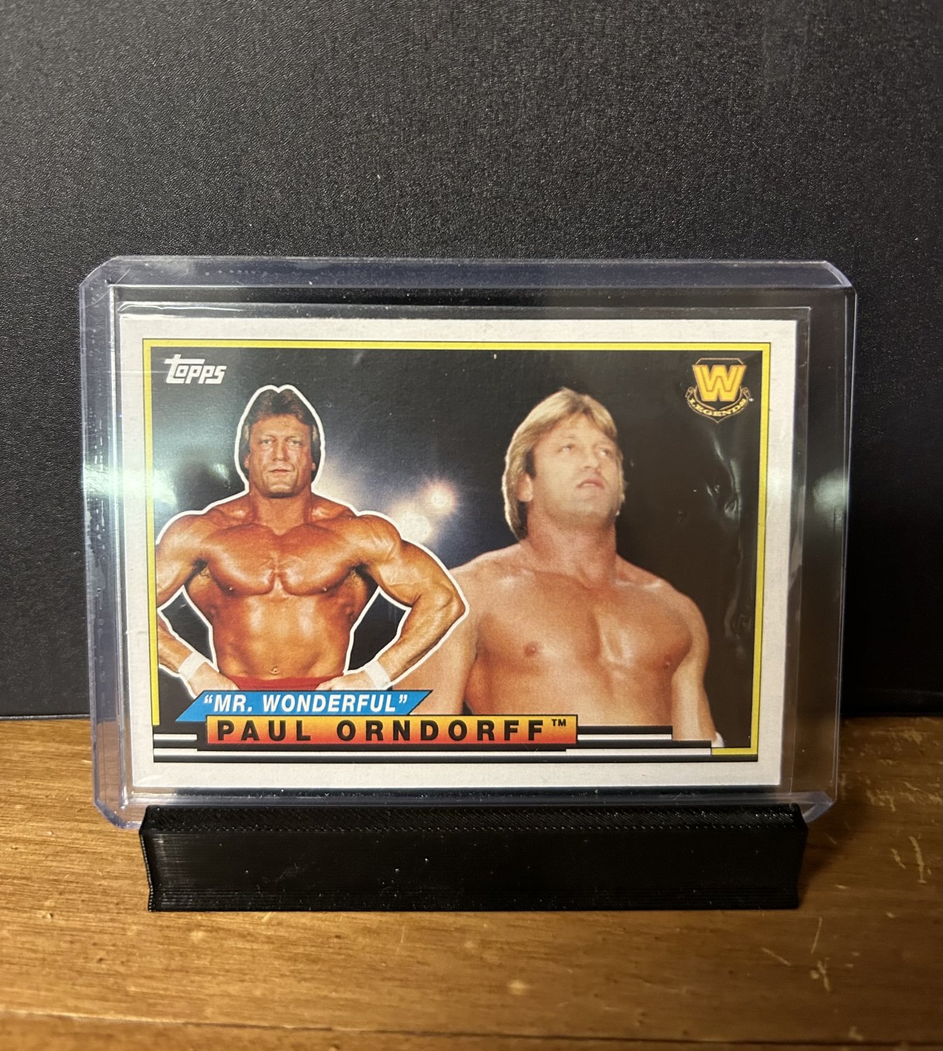 2018 WWE Topps Heritage Big Legends Mr. Wonderful Paul Orndorff #BL-37