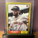 2024 Topps Archives Luis Matos #37 RC Yellow Foilboard Parallel