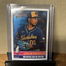 2025 Topps Heritage Chrome Carlos Rodriguez #452 RC
