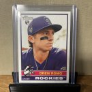 2025 Topps Heritage Drew Romo #386 RC