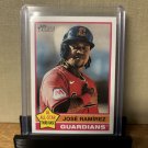 2025 Topps Heritage Jose Ramirez #169
