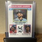 2025 Topps Heritage Jose Caballero/Jose Ramirez/Jazz Chisholm Jr. #198 LL