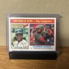 2025 Topps Heritage Father & Son Dusty Baker/Darren Baker #70