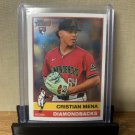 2025 Topps Heritage Chrome Cristian Mena #134 RC