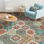 Hexagon Selfadhesive Floor Sticker DIY Wall Decal Kitchen Bathroom Home Decor
