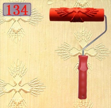 7" Patterned Paint Roller #134 - Decorate Your Wall & Paper