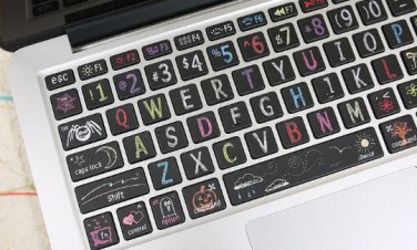 MacBook Keyboard Decal Sticker - Mac Air Pro DIY Keyboard Skin