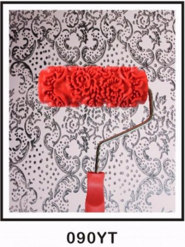 5" Patterned Paint Roller #090YT - Decorate Your Wall & Paper