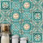 Hexagon Selfadhesive Floor Sticker DIY Wall Decal Kitchen Bathroom Home Decor - 10pcs/Set