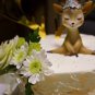 CAKE TOPPER - Cute Deer Figure Custom Wedding Birthday Party Decor DIY Figurines