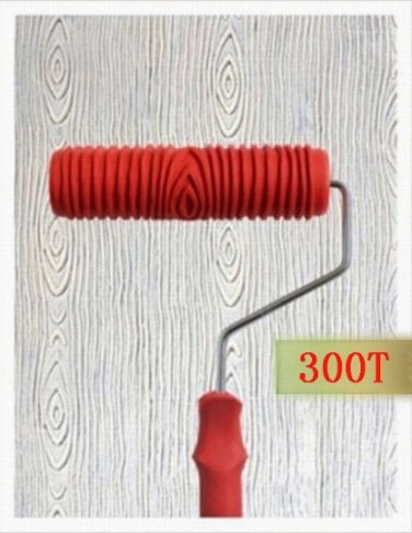 7" Patterned Paint Roller #300T - Decorate Your Wall & Paper