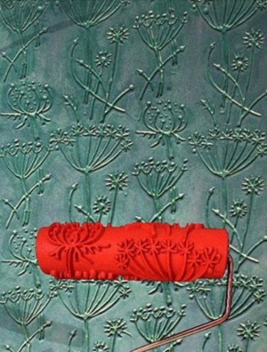 7" Patterned Paint Roller #346 - Decorate Your Wall & Paper