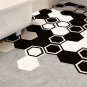 Hexagon Selfadhesive Floor Sticker DIY Wall Decal Kitchen Bathroom Home Decor