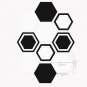 Hexagon Selfadhesive Floor Sticker DIY Wall Decal Kitchen Bathroom Home Decor