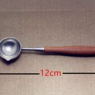 Vintage Big Spoon for Sealing Wax - Brass Made Seal Wax Spoon with Luxury Wooden Handle