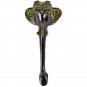 Handmade Brass Cabinet Knob Door Handle Drawer Pull with Screw