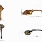 Handmade Brass Cabinet Knob Door Handle Drawer Pull with Screw