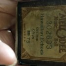 Vintage Player Piano Roll MELODEE Hawaiian Echoes