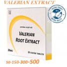 Valerian extract 20mg 50 -- 500 tablets