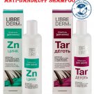 ANTI-DANDRUFF SHAMPOO TAR & ZINK (250 ml) LibreDerm Russia