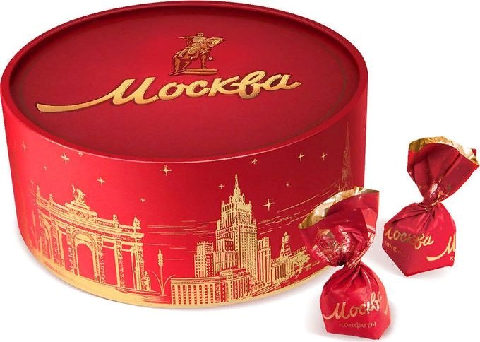 Candy gift "MOSCOW" Red October Russia 200g/7.05oz